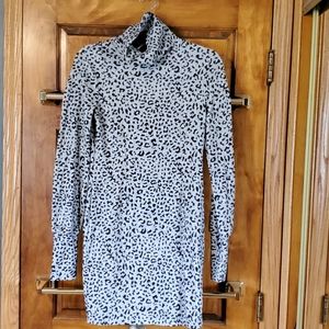 Charlotte Russe Animal Print mini size s dress NWT